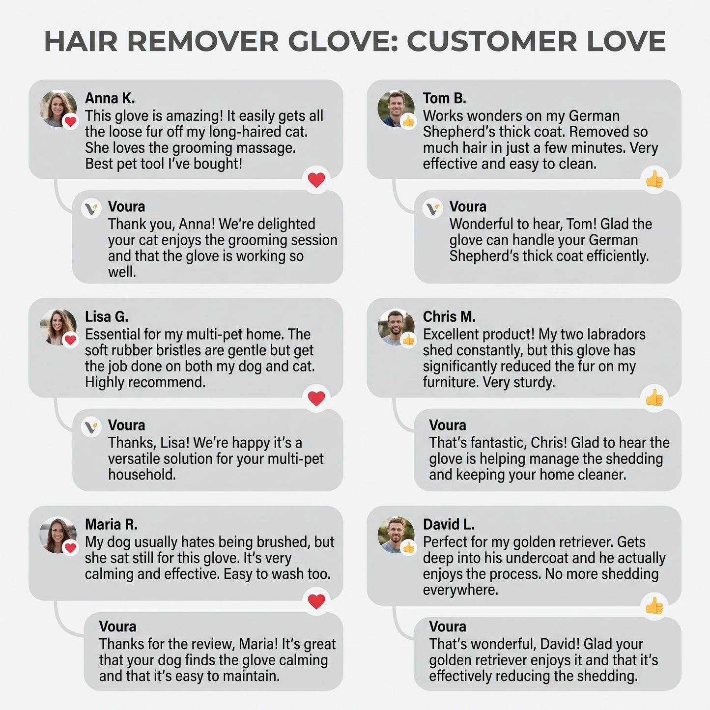 FurGlide™ Hair Remover Glove