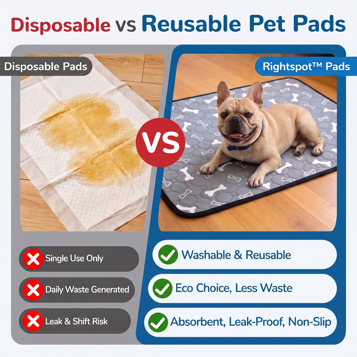 Rightspot™ - Reusable Dog Pee Pad 2.0