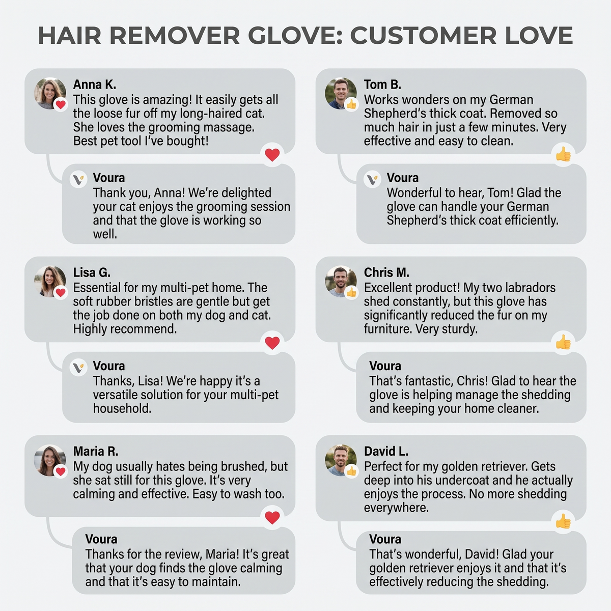 FurGlide™ Hair Remover Glove