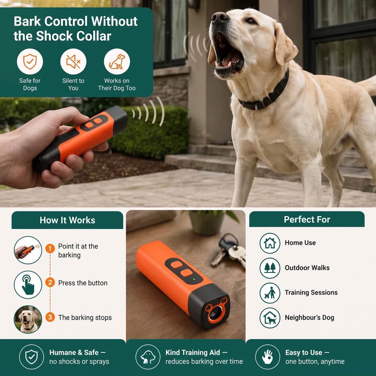 BarkGuard™ Anti-Barking Device
