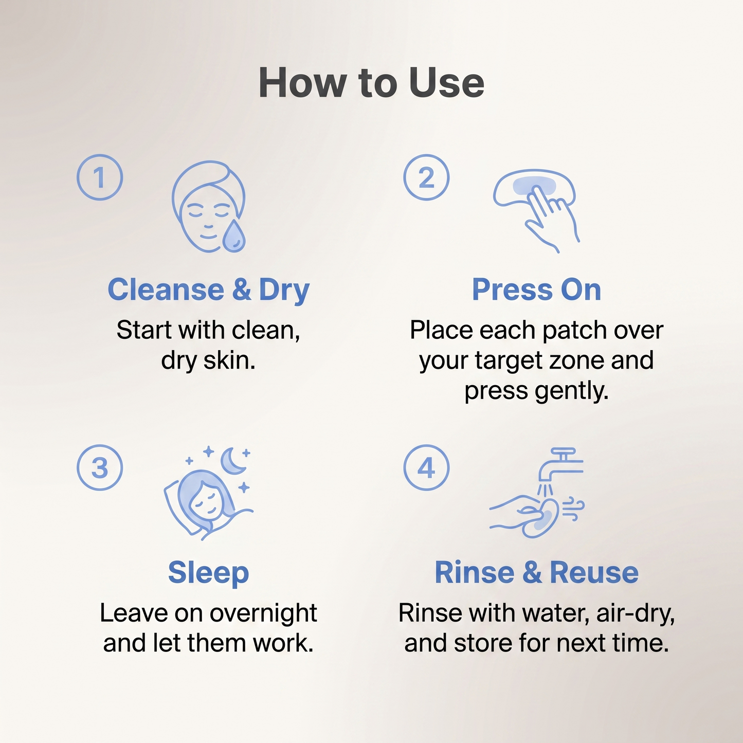 Voura™ Overnight Wrinkle Patches
